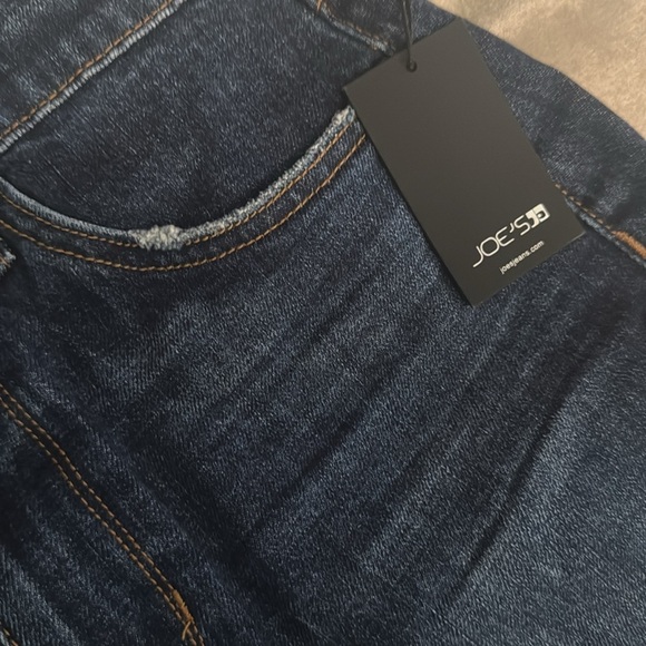 Joe’s Jeans Vintage Easy Denim Shorts Size 25 NWT High Rise Dark Wash $128 - Picture 2 of 6